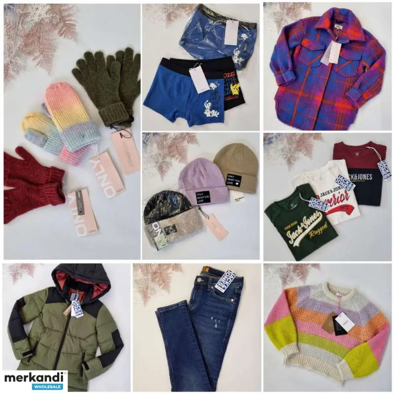 040021 mezcla infantil de BESTSELLER: vaqueros, sudaderas con capucha, camisetas, jerséis, vestidos, jerséis...