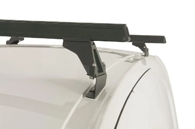 2 Barras de techo Rhino Rack Heavy Duty Negras CITROEN Berlingo II 4dr Van 09 to 18 PEUGEOT Partner