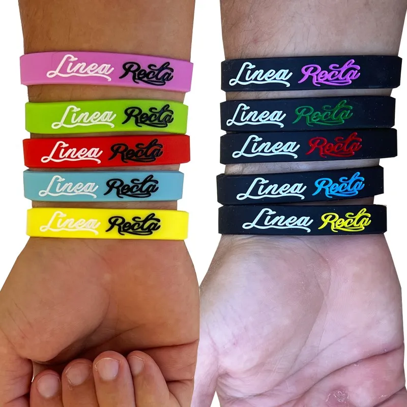 3ª OFERTA: PACK 10 PULSERAS LÍNEA RECTA (17'99€)