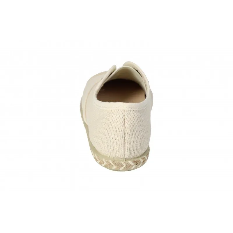 970017 ZAPATILLAS DE LINO COLOR CRUDO