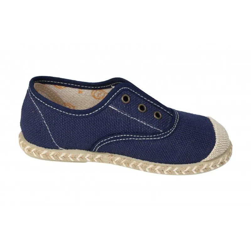 970017 ZAPATILLAS LINO COLOR MARINO