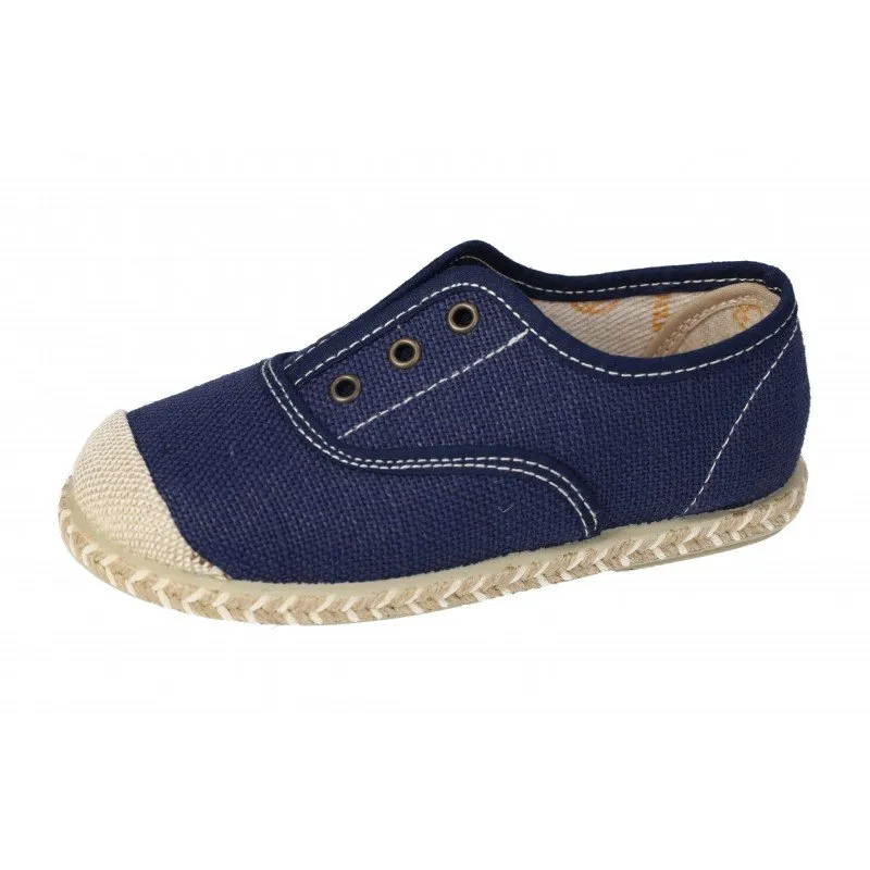 970017 ZAPATILLAS LINO COLOR MARINO