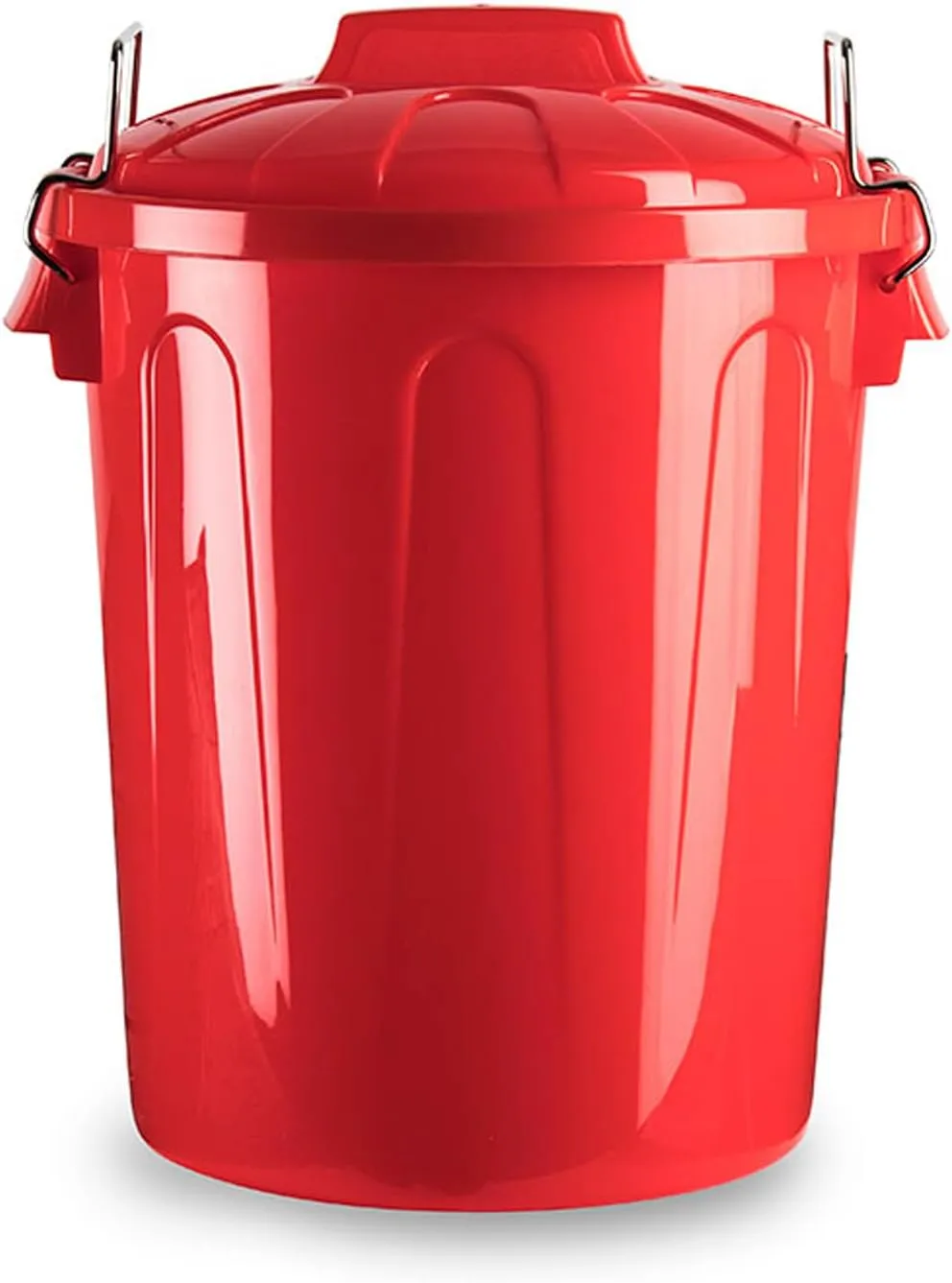 ACAN TRADINEUR  CUBO DE BASURA DE PLáSTICO  INCLUYE TAPA Y ASAS METALICAS  FABRICADO EN ESPAñA  CONTENEDOR DE RESIDUOS  CAP