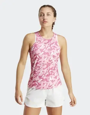 Adidas Camiseta sin mangas Own the Run Camo Running