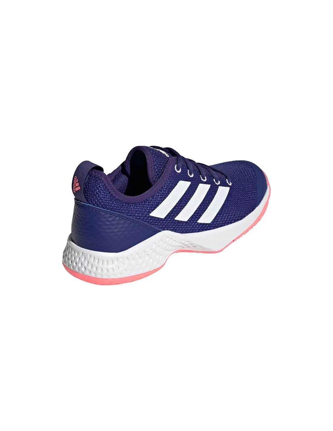Adidas Courtflash Azul Blanco Mujer