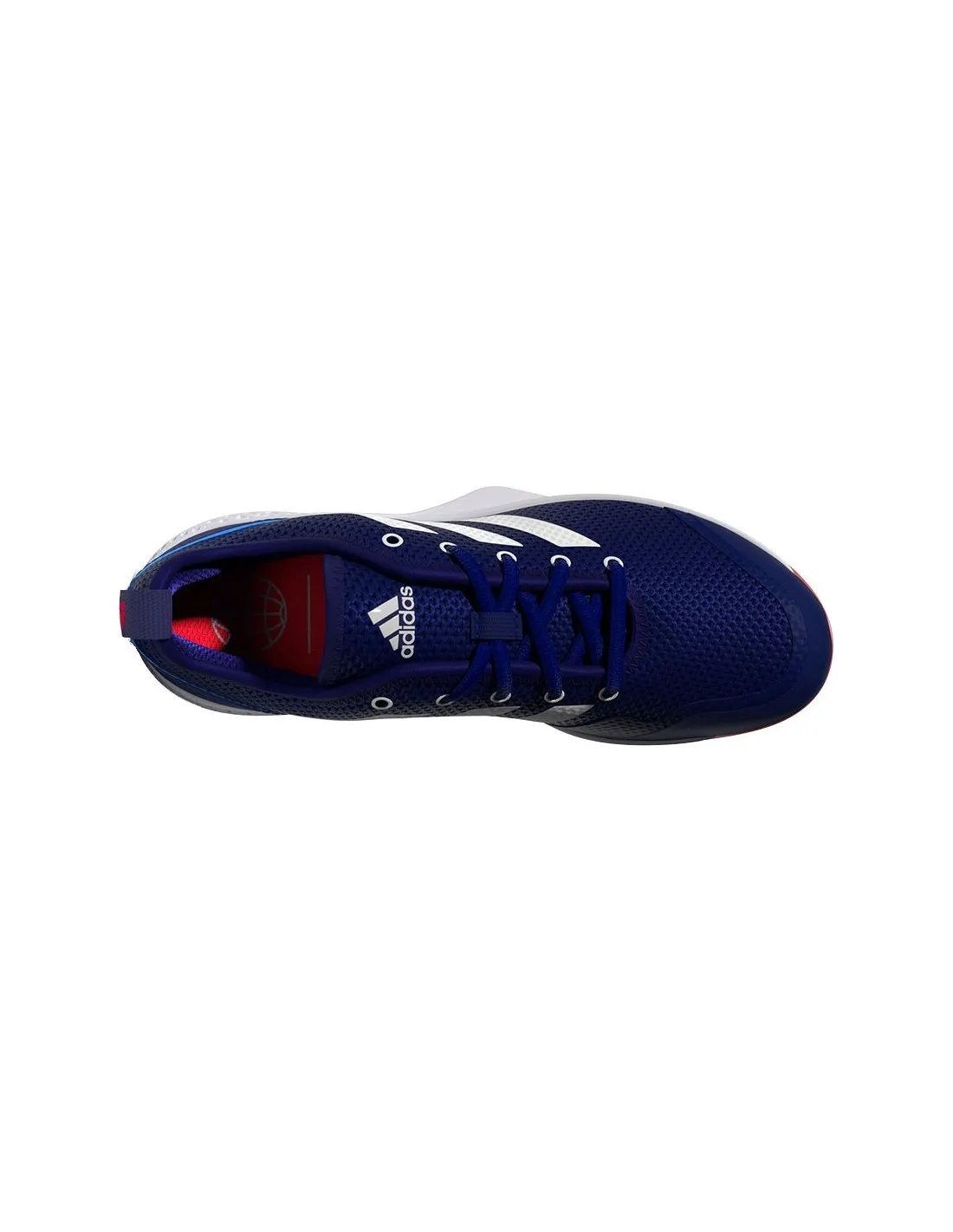 Adidas Courtflash Azul Blanco Mujer