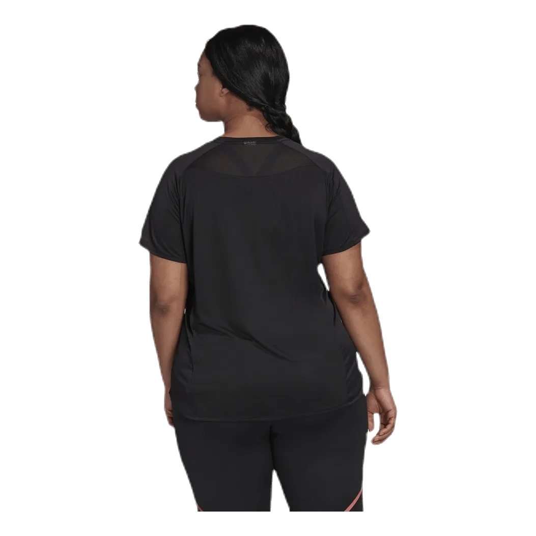 Adidas Own The Run Tee Plus Black
