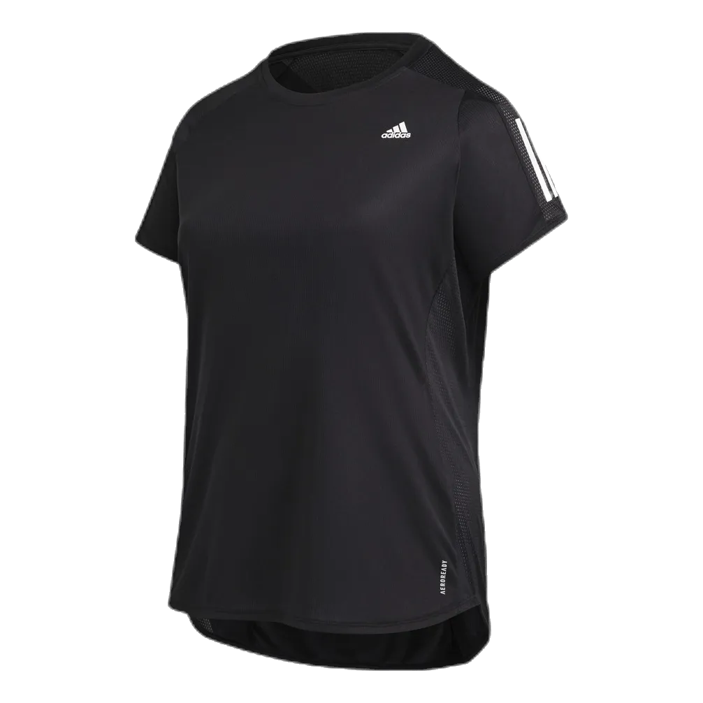 Adidas Own The Run Tee Plus Black