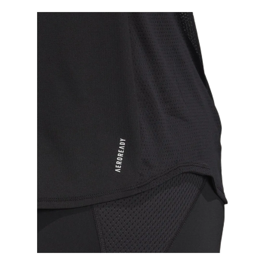 Adidas Own The Run Tee Plus Black