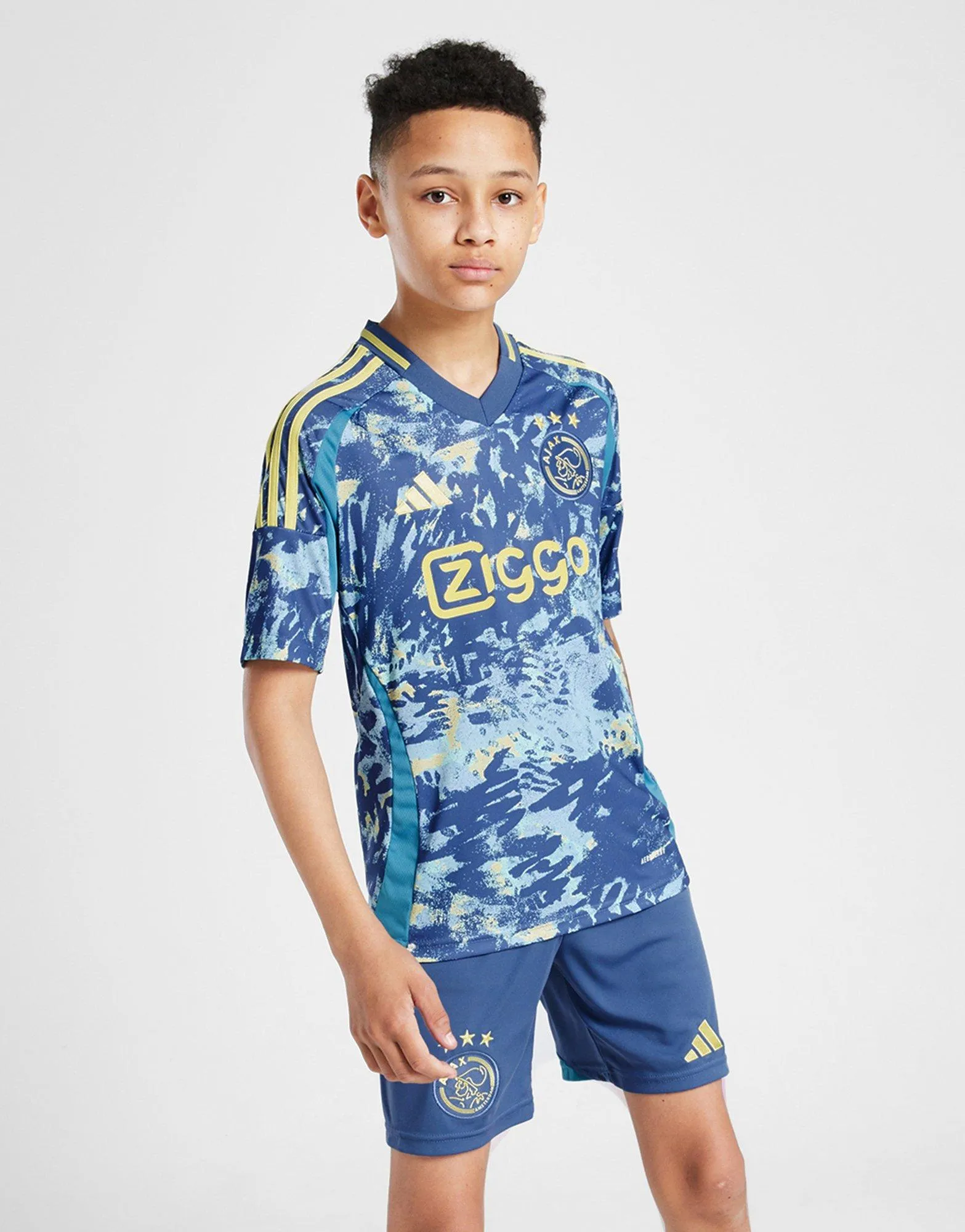 adidas Pantalón corto segunda equipación Ajax 24/25 (Adolescentes)