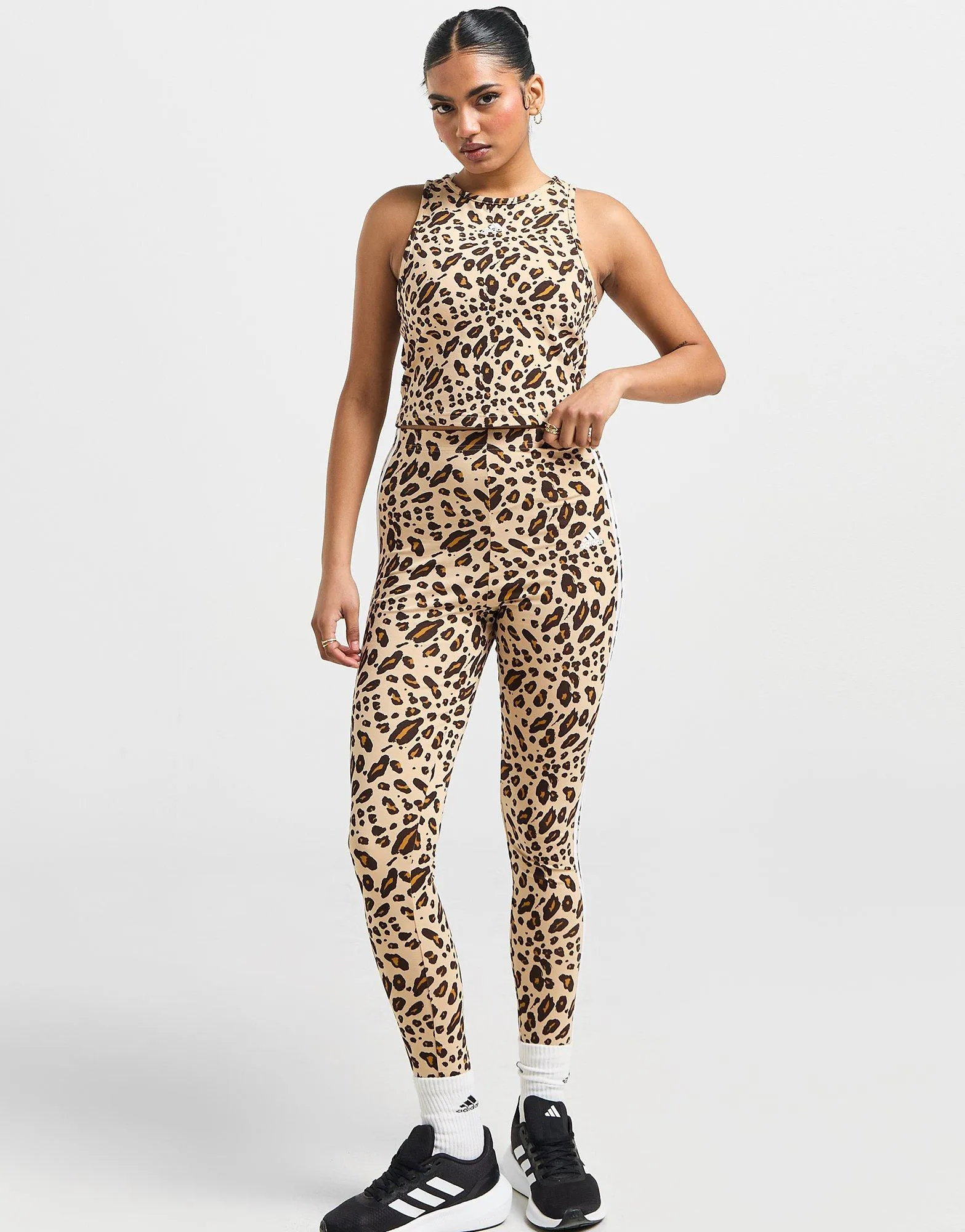 ADIDAS TOP ESSENTIALS ANIMALPRINT
