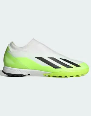 Adidas Zapatilla de fútbol X Crazyfast.3 Laceless moqueta