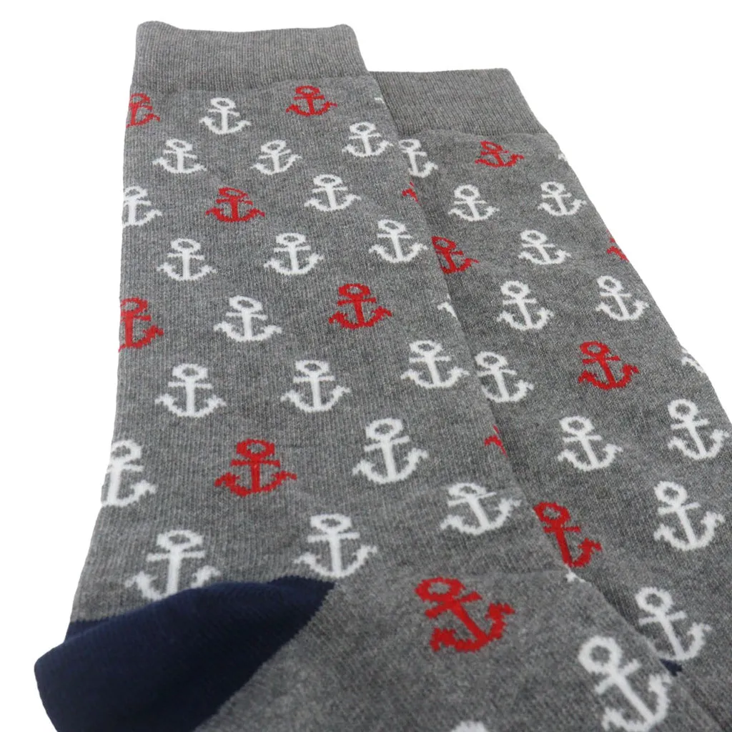 ADOC Calcetines Ancla color gris
