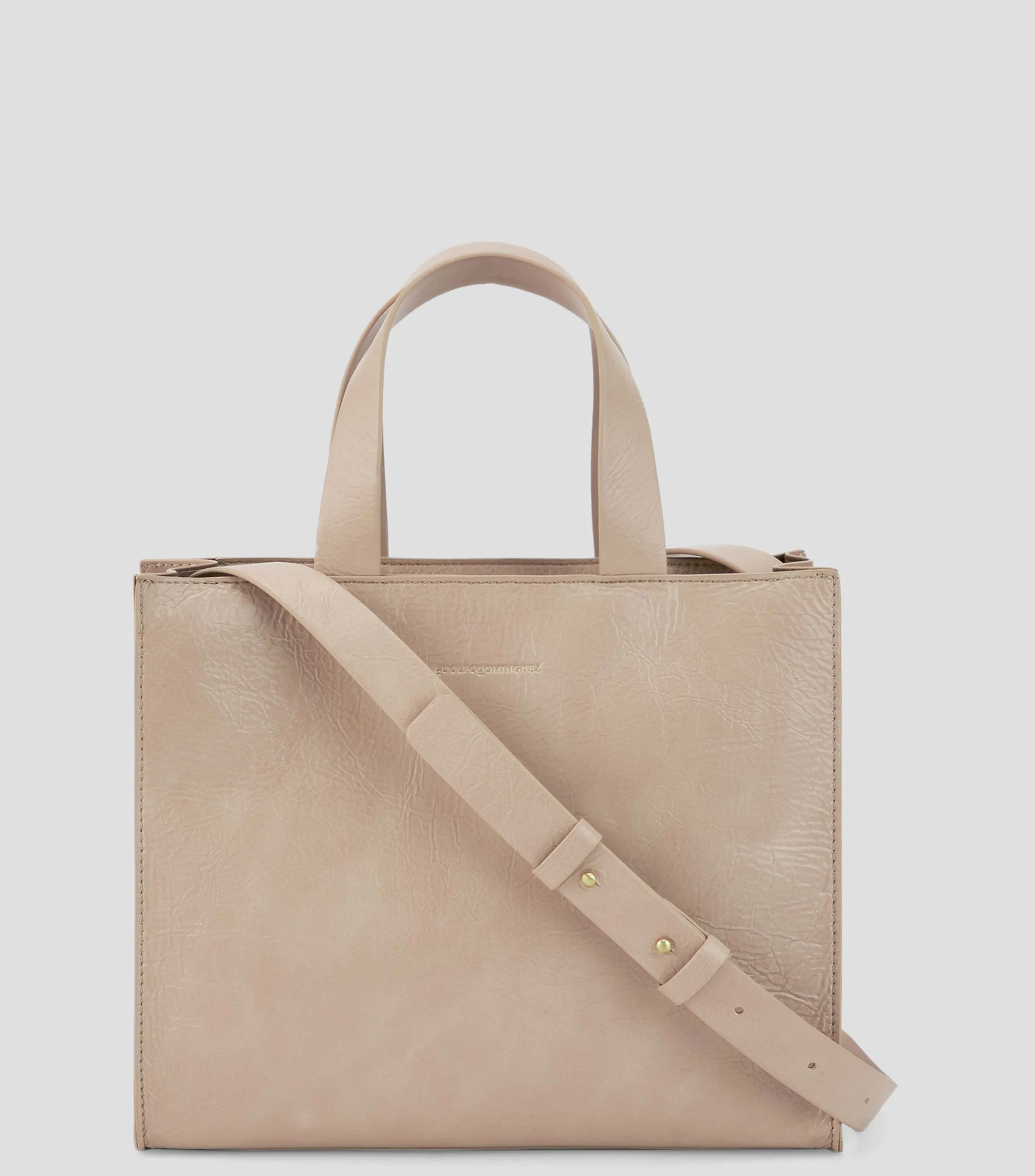 Adolfo Dominguez Bolso Tote con Logotipo Mujer