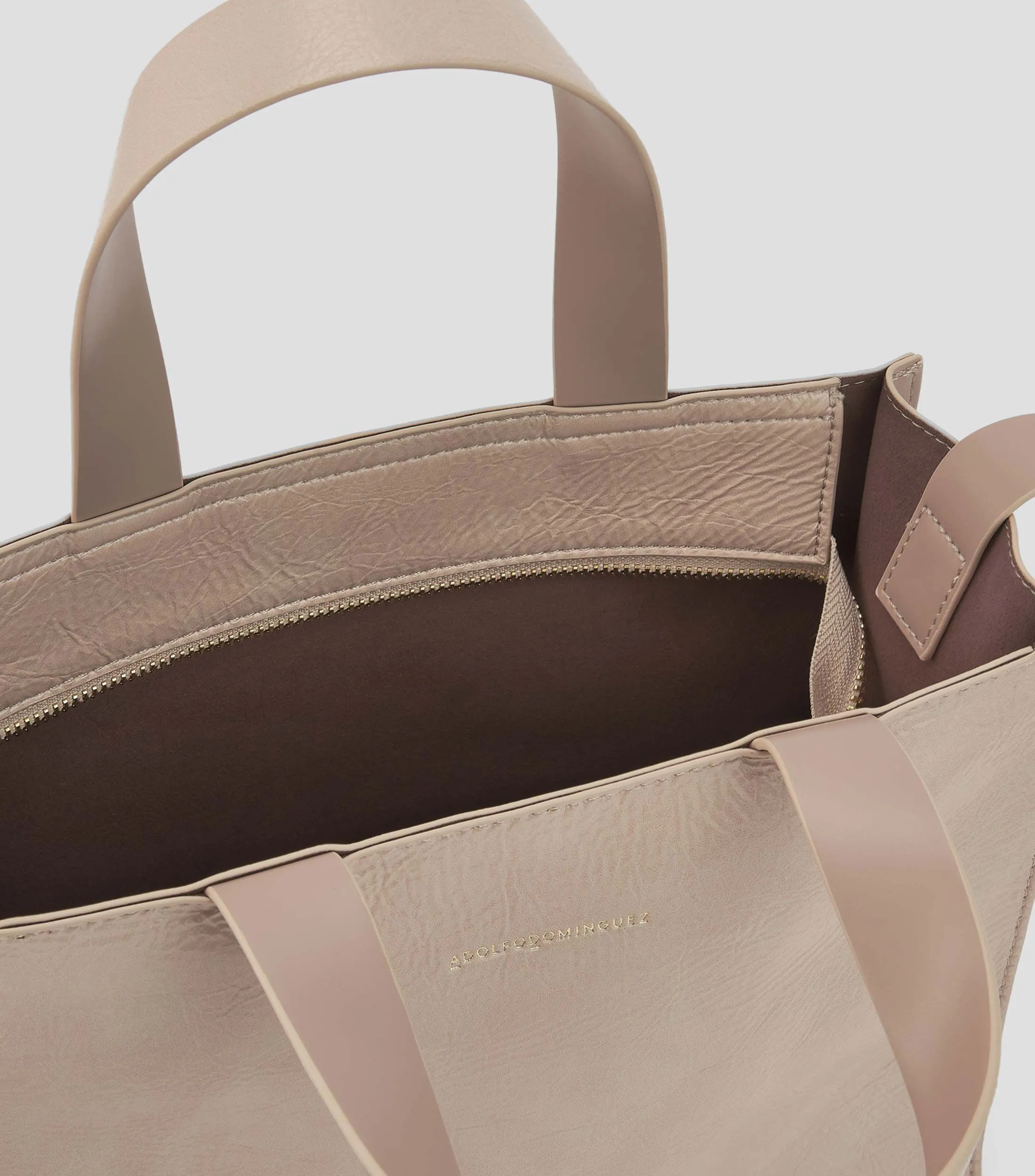 Adolfo Dominguez Bolso Tote con Logotipo Mujer