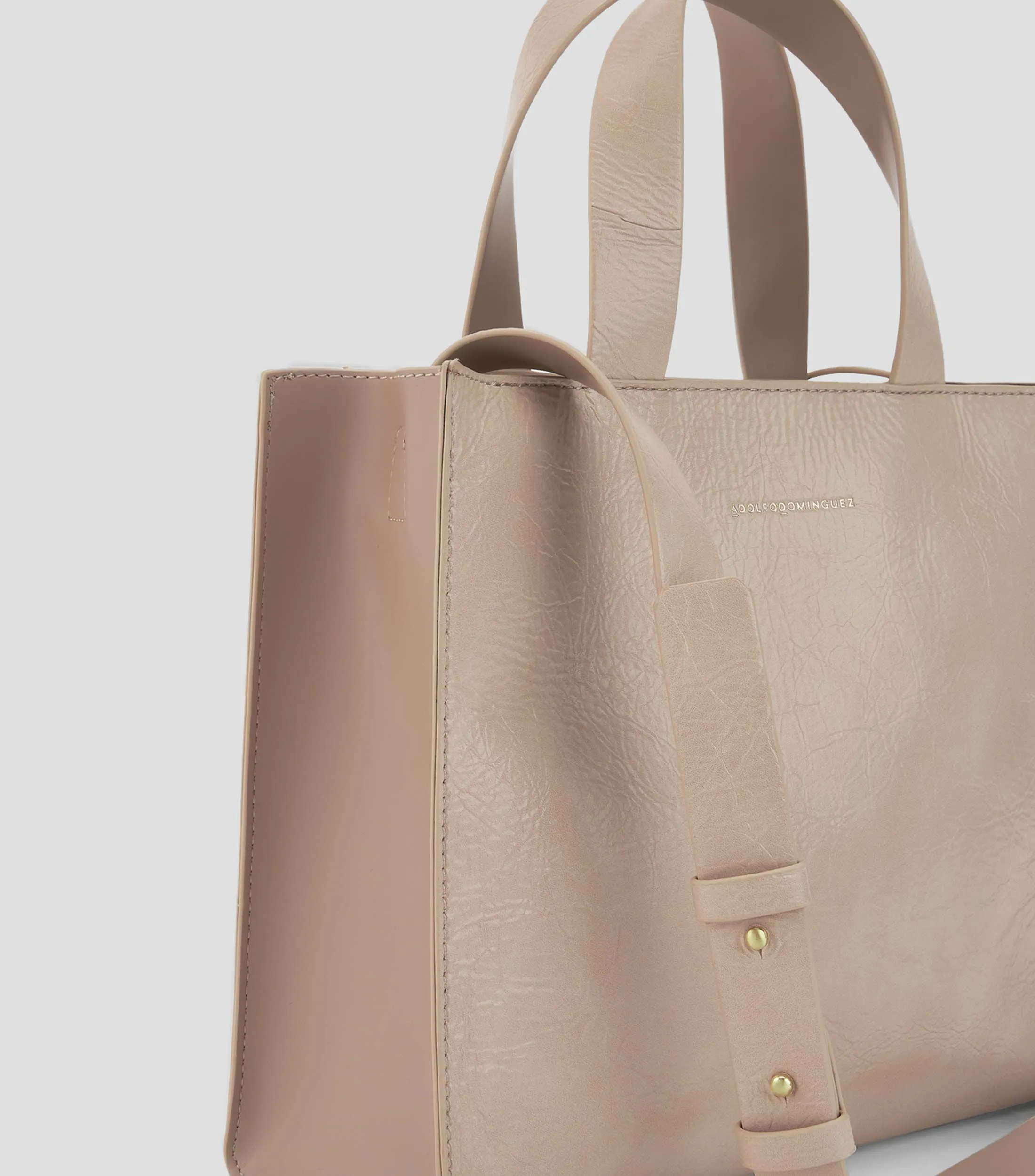 Adolfo Dominguez Bolso Tote con Logotipo Mujer