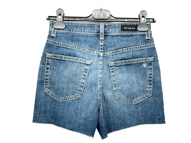 ALEXA CHUNG Pantalones cortos T.US 26 Algodón Azul 