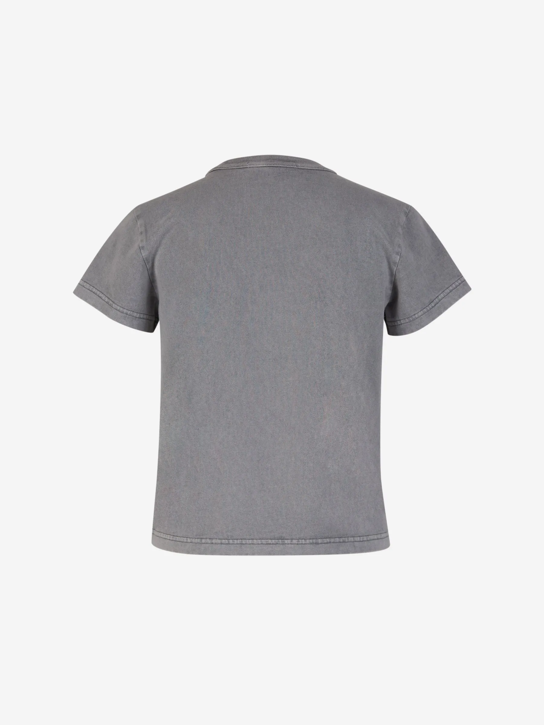 Alexander Wang Camiseta Cropped Logo