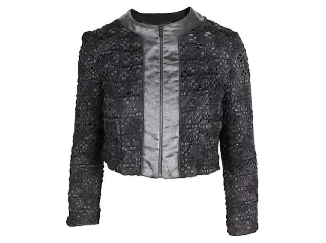 ALEXANDER WANG Chaqueta bordada Negro 
