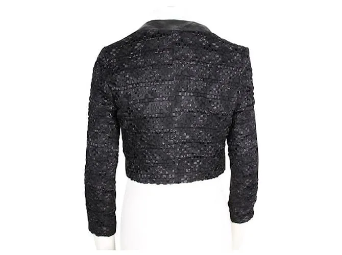 ALEXANDER WANG Chaqueta bordada Negro 