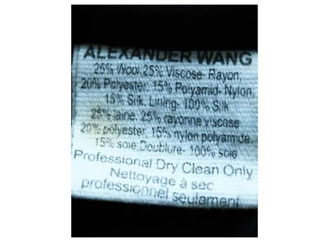 ALEXANDER WANG Chaqueta bordada Negro 