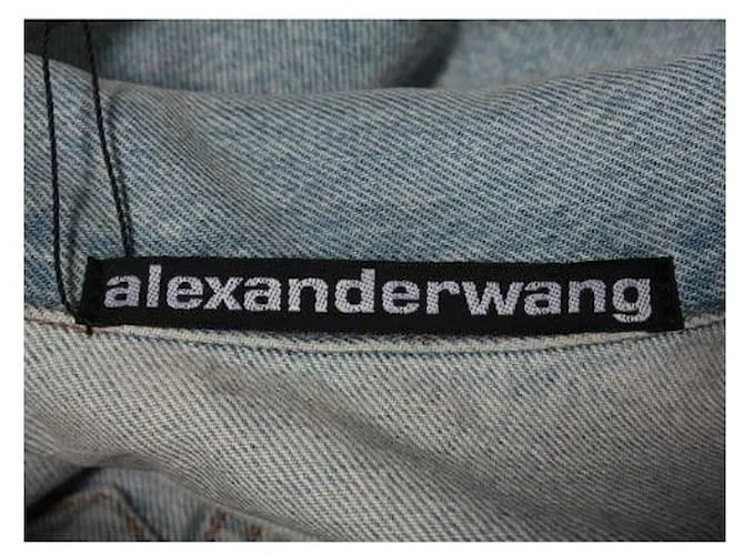 Alexander Wang Chaqueta vaquera desteñida Daze 