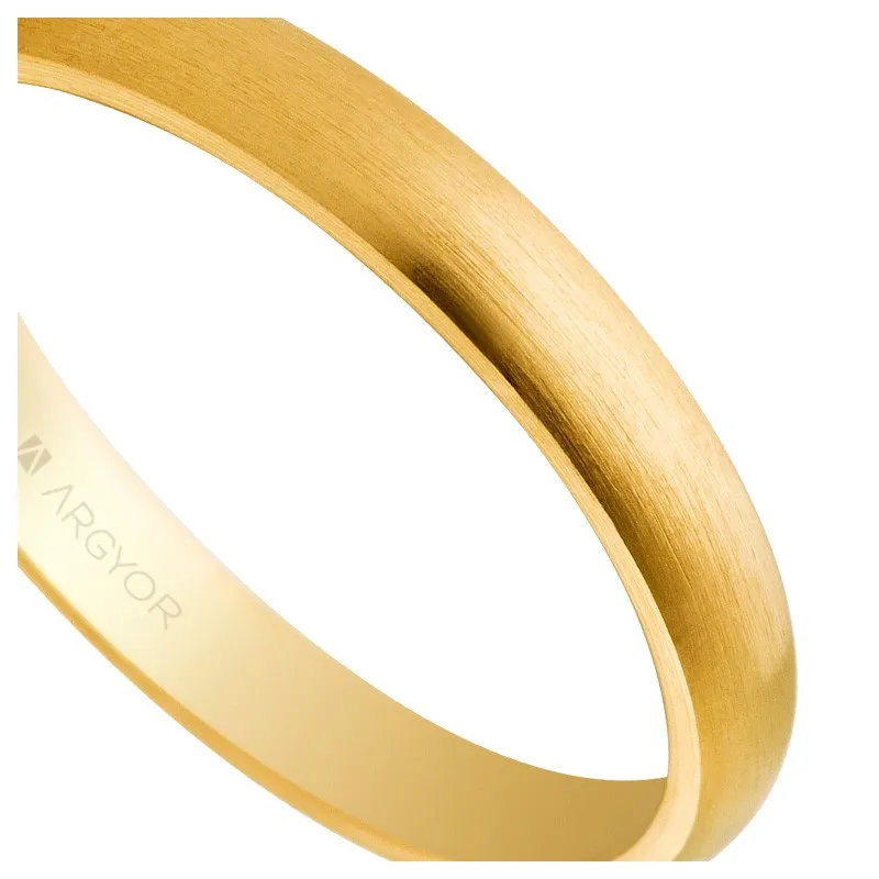 Alianza de oro 18 Ktes amarillo 3mm. Argyor 50306S