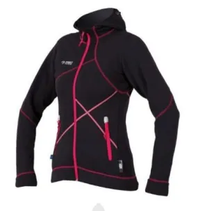 Alpine Sakura Direct Jacket - mujeres negras / rosadas