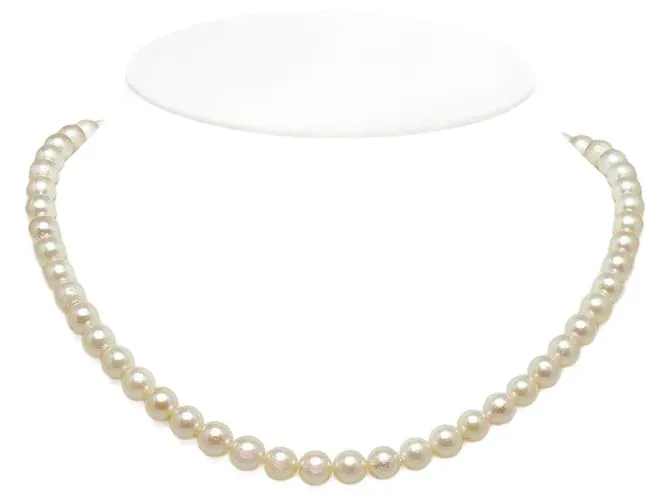 & Other Stories Collar de perlas de plata SV925 en excelente estado 