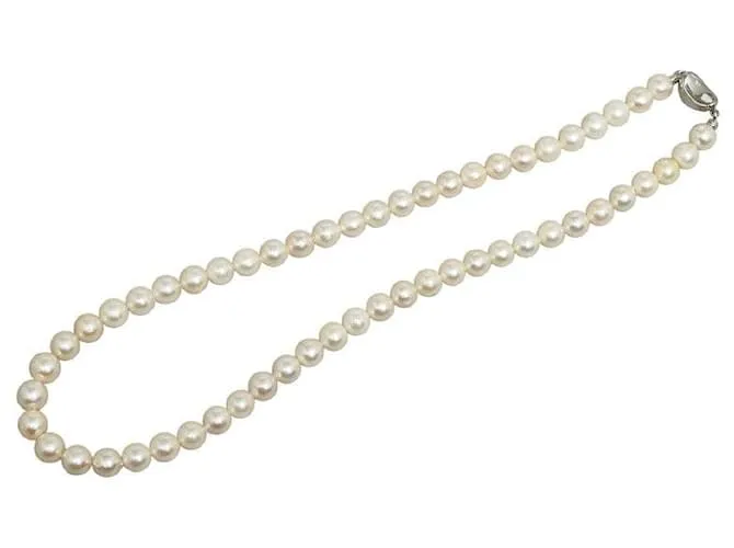& Other Stories Collar de perlas de plata SV925 en excelente estado 