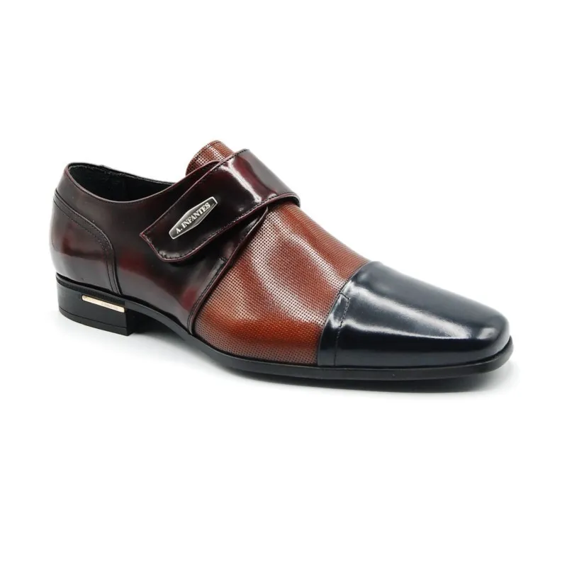 ANGEL INFANTES 05503 multicolor. Zapato vestir velcro hombre
