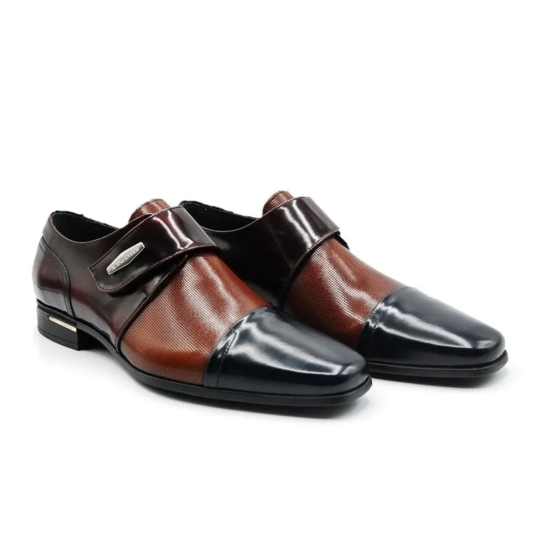 ANGEL INFANTES 05503 multicolor. Zapato vestir velcro hombre