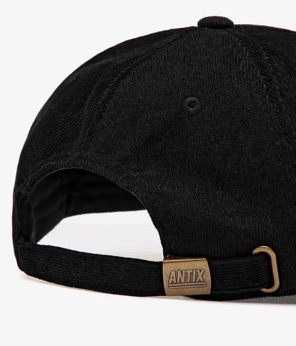 Antix Vaux Corduroy Dad Gorra (black)