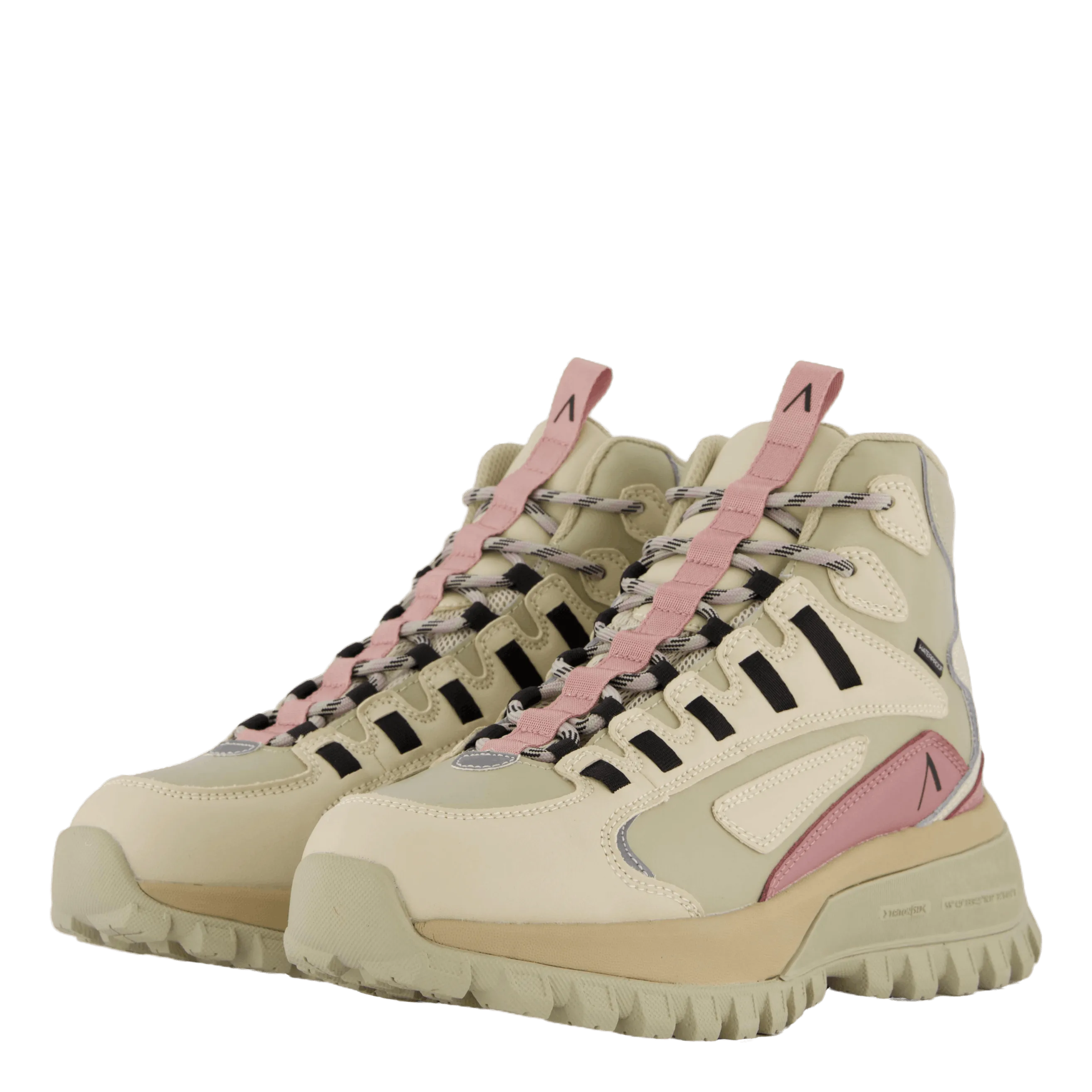 ARKK COPENHAGEN CALZADO APAZE HIGHTOP LEATHER HL TS19 EUCALYPTUS OYSTER GRAY
