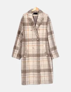 Asos Abrigo de paño marrón