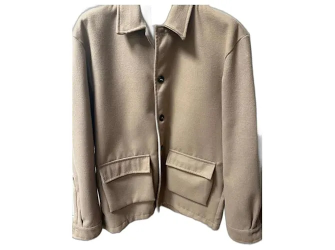 Autre Marque chaqueta HIT ET NUNC Camello 