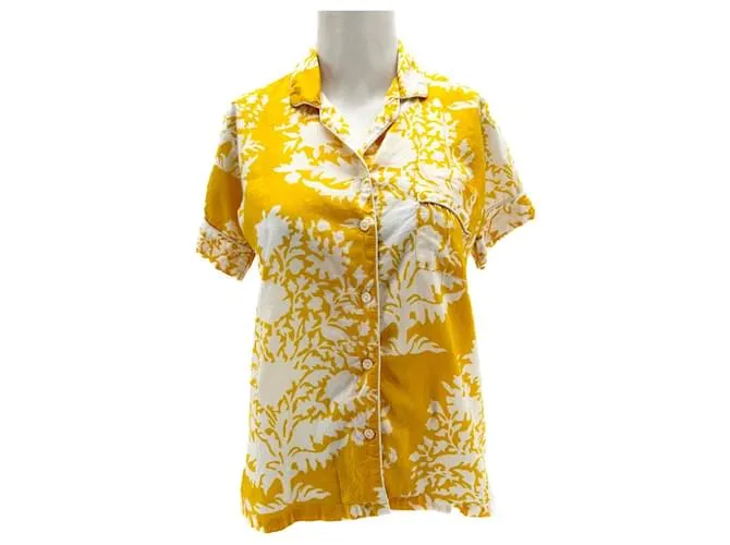 Autre Marque NO FIRMA / Camiseta sin firma.fr 38 poliéster Amarillo 