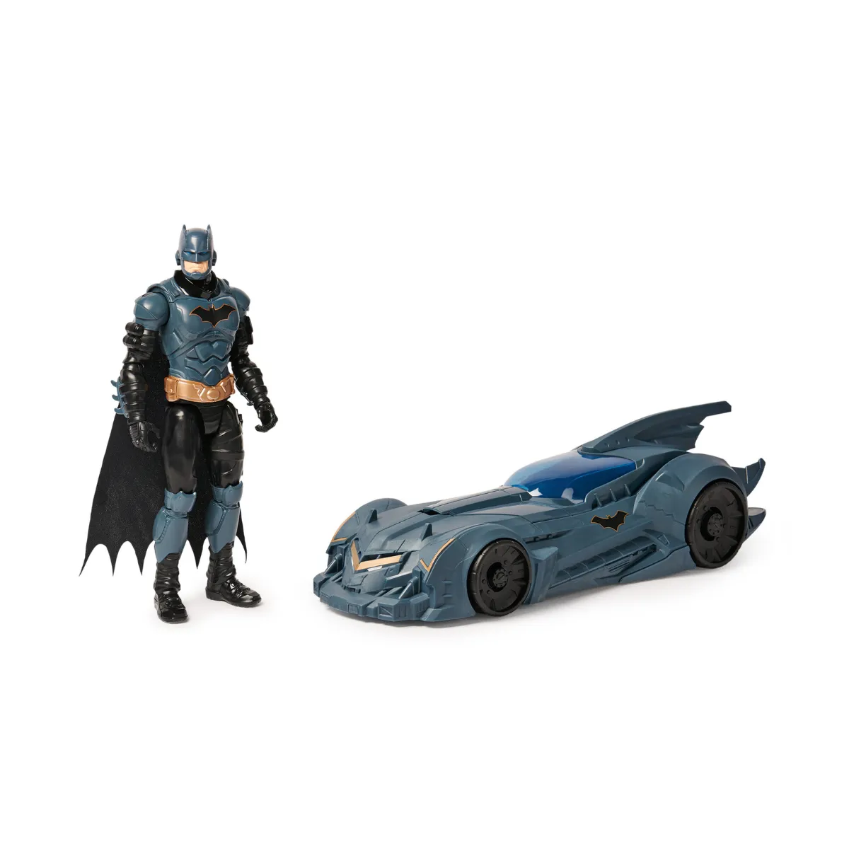 Batman Shadow Guardian Set Batimóvil con Figura 12