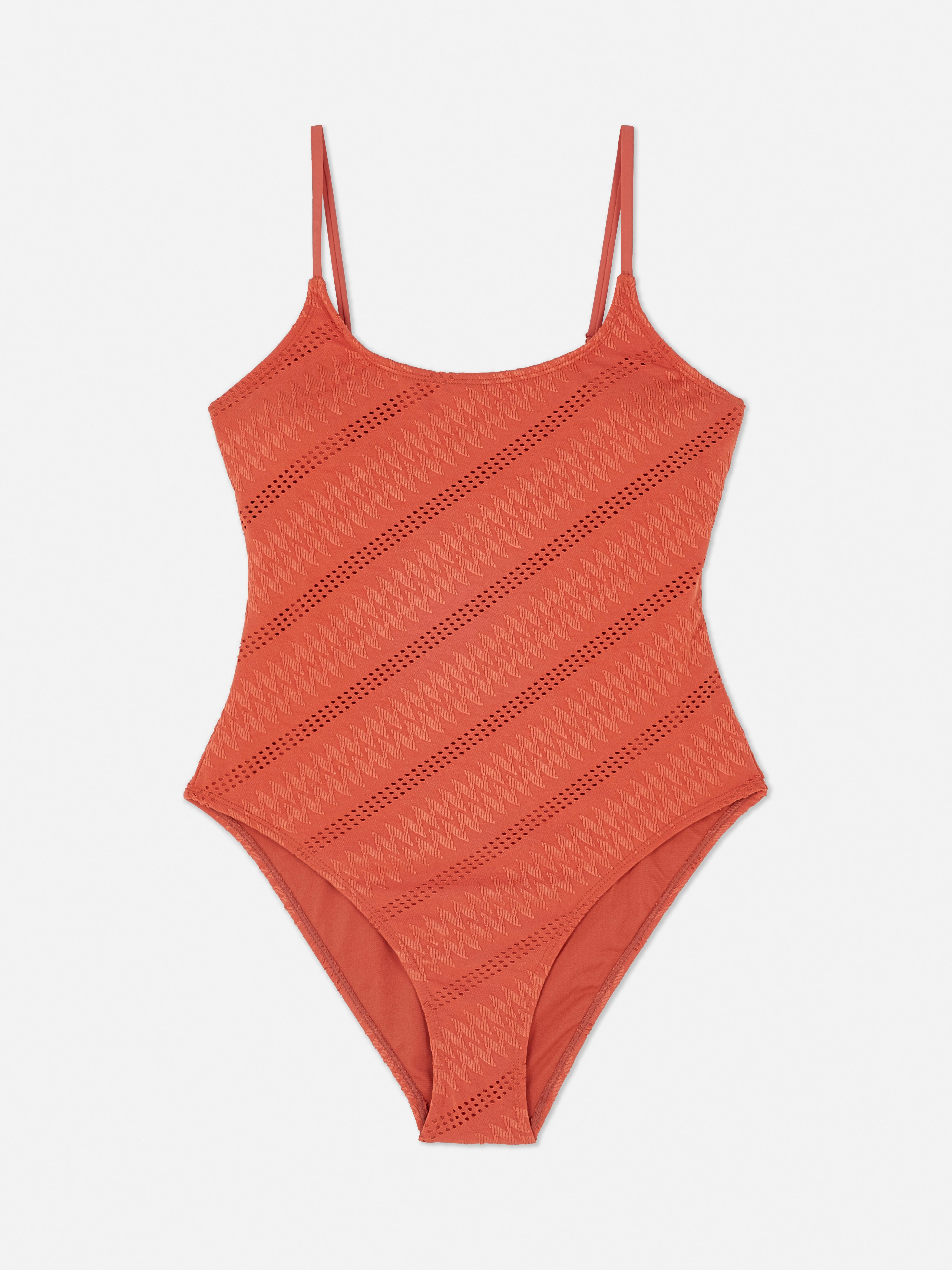 Bañador con diseño en jacquard