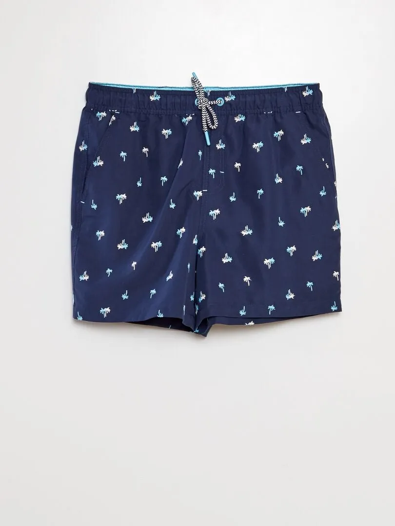 BAñADOR CON ESTAMPADO  AZUL