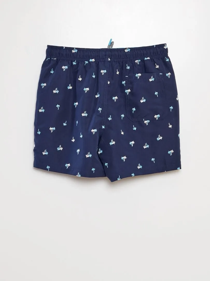 BAñADOR CON ESTAMPADO  AZUL