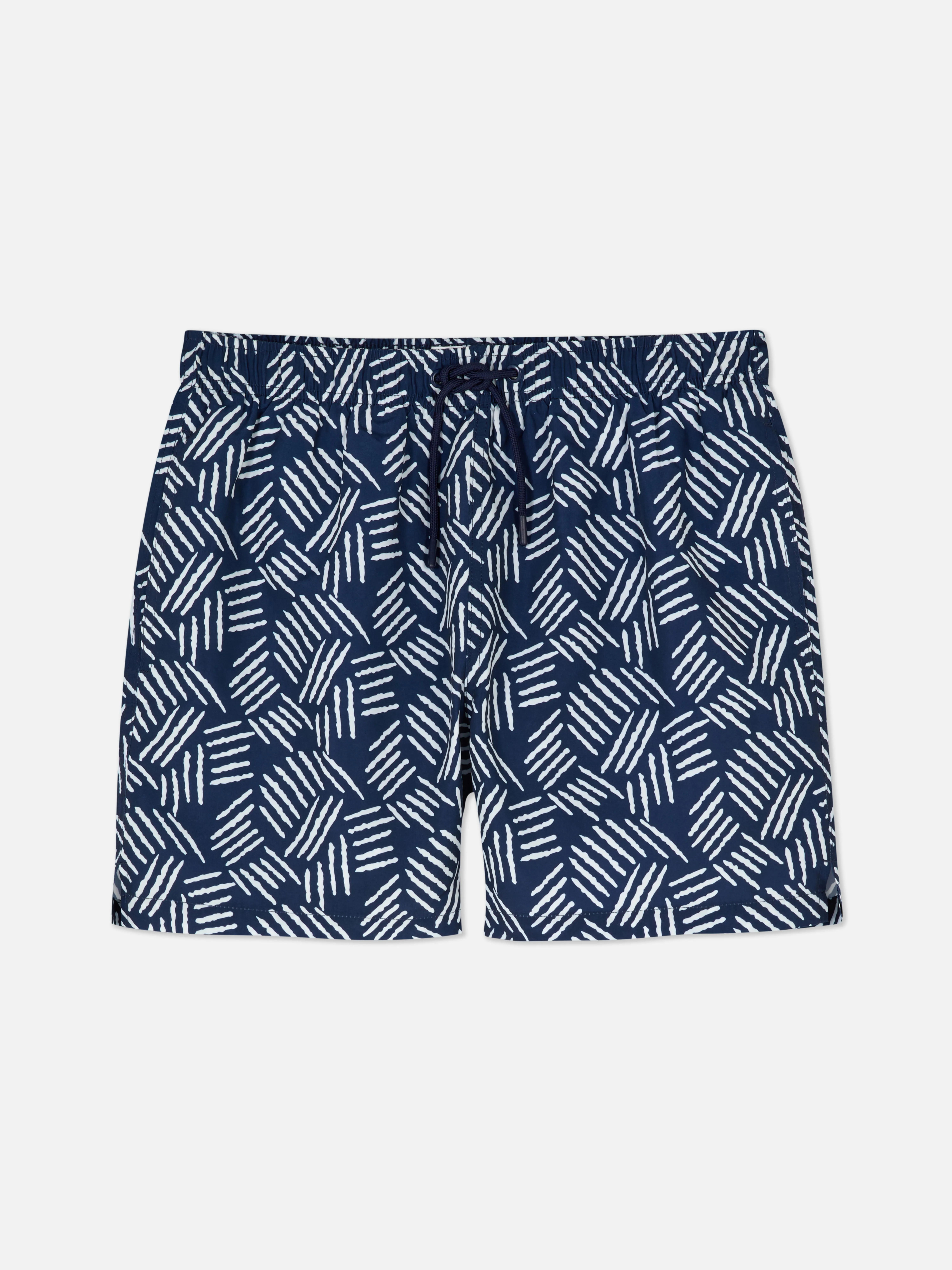 Bañador con estampado geométrico