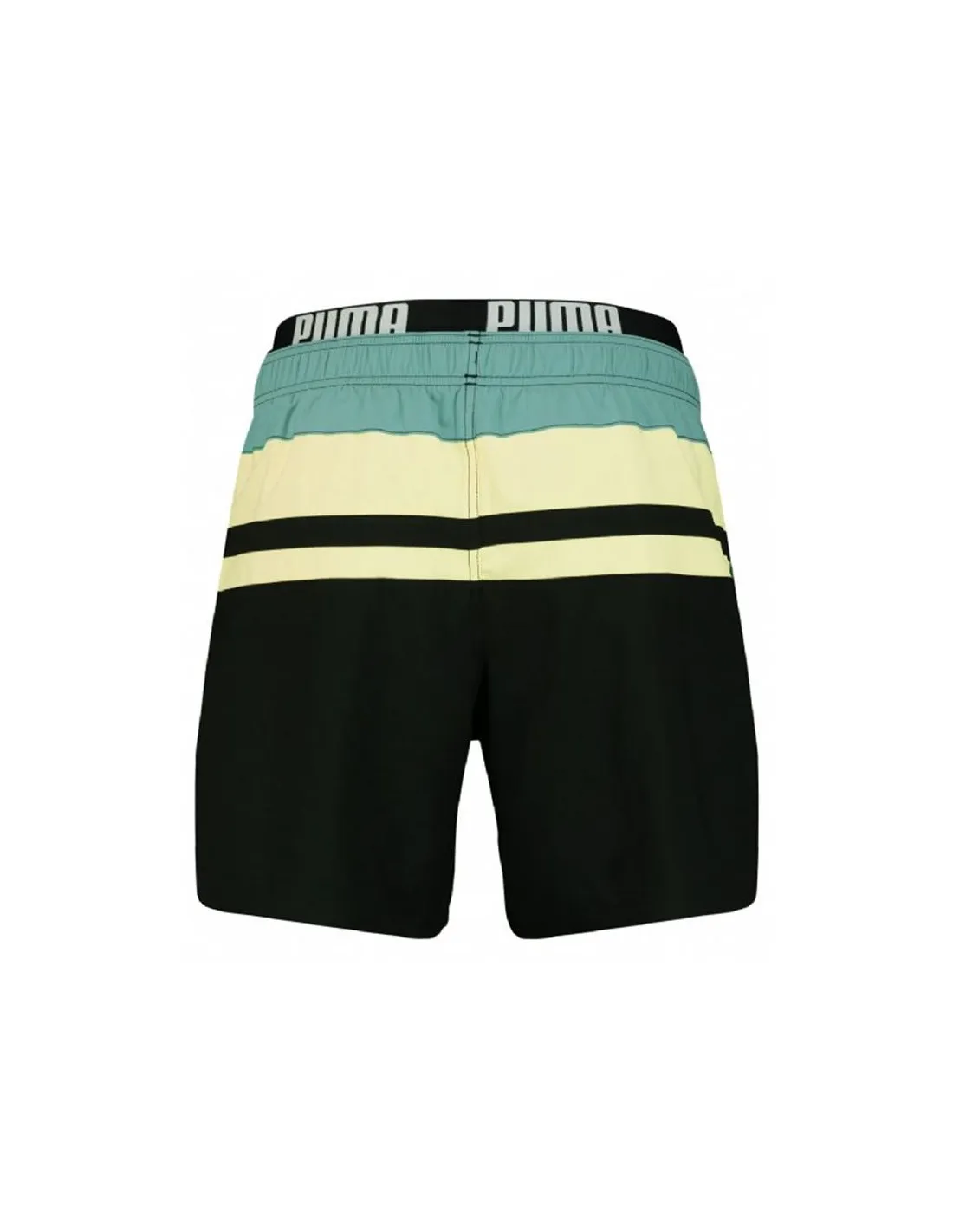 Bañador Puma Swim Heritage Mid Hombre Black
