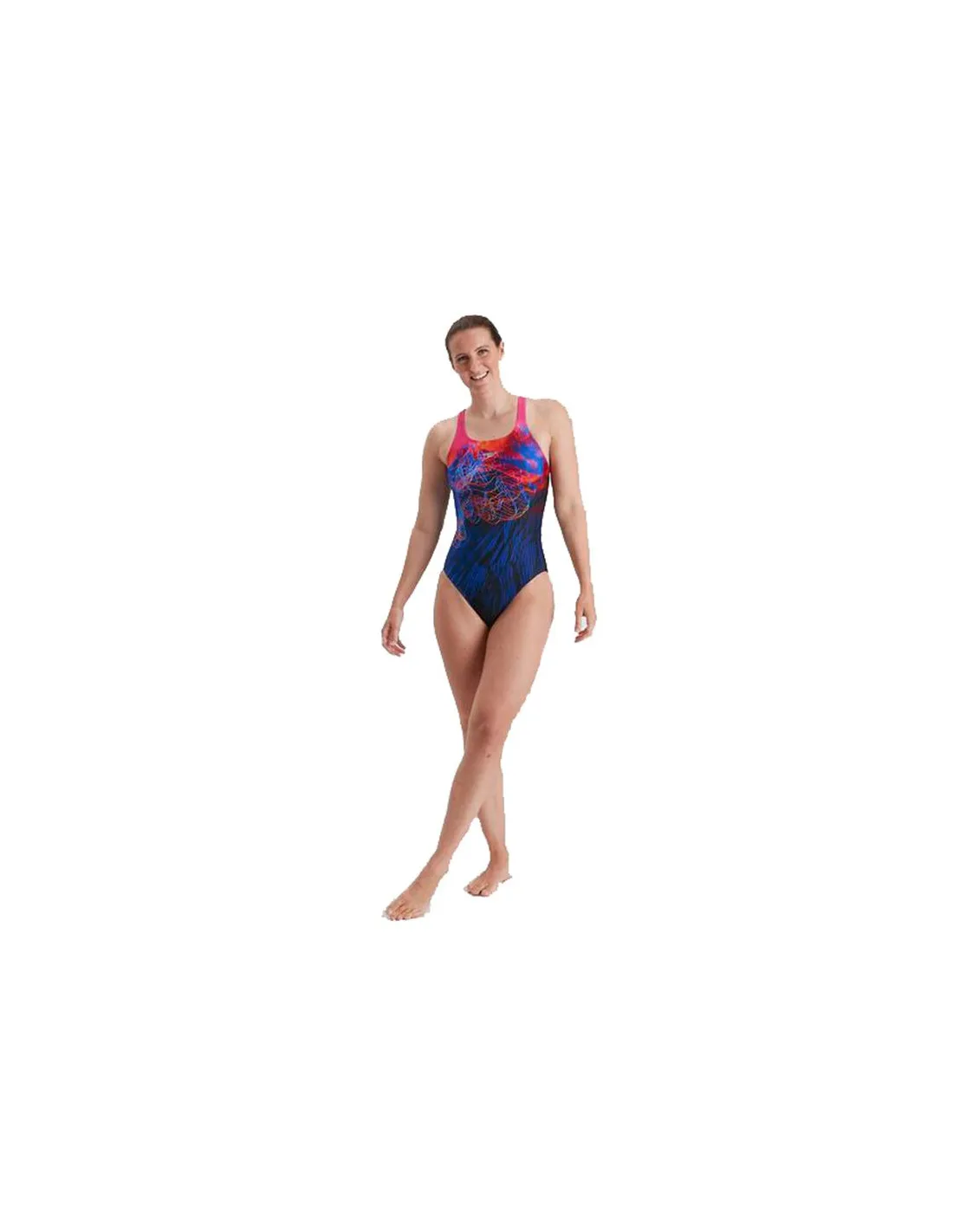 Bañador Speedo Placement Digital Medalist W Blue