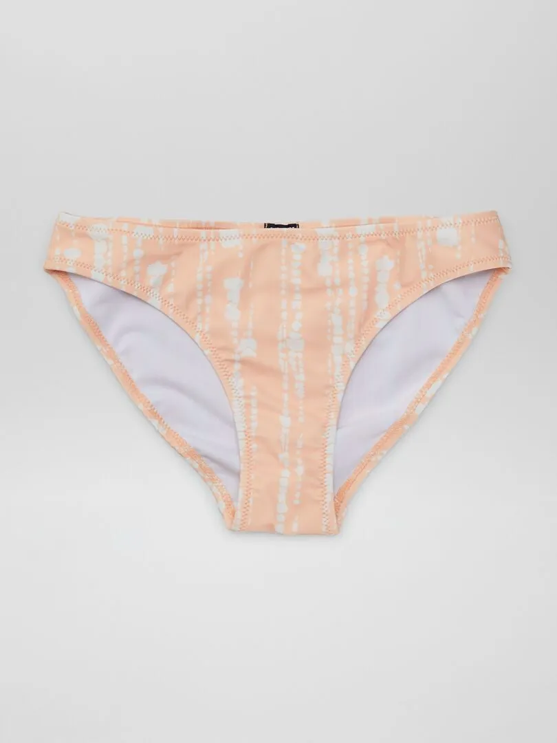 BAñADOR TIEDYE  2 PIEZAS  BLANCO