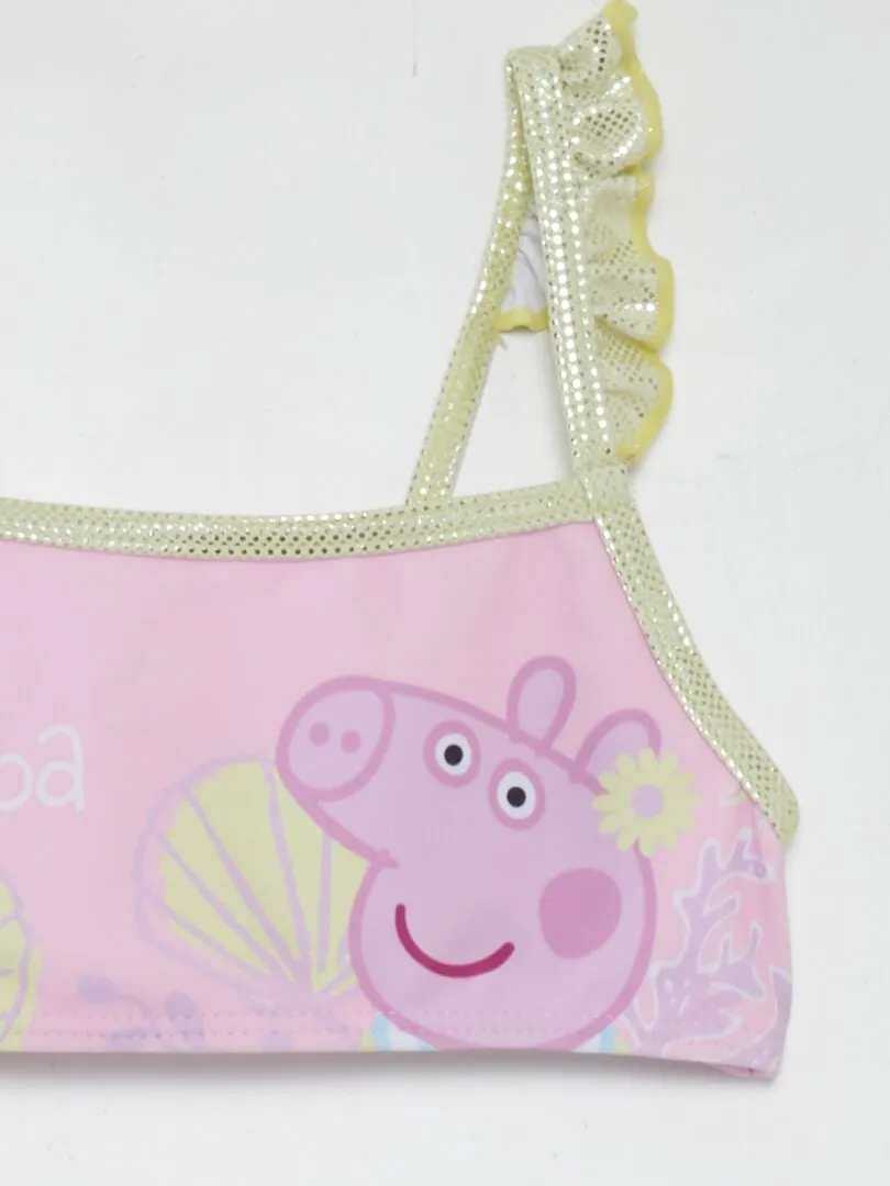 BAñADOR 'PEPPA PIG'  2 PIEZAS  ROSA