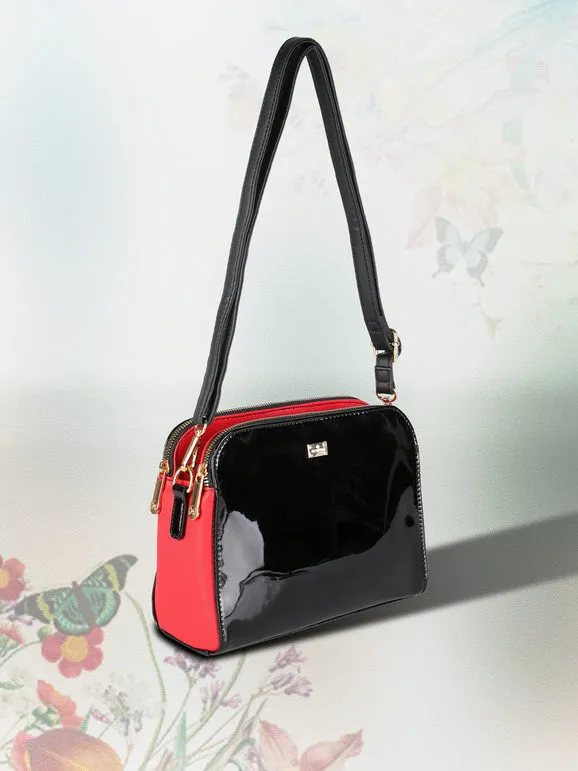 B.Cavalli Bolso bandolera mujer de charol