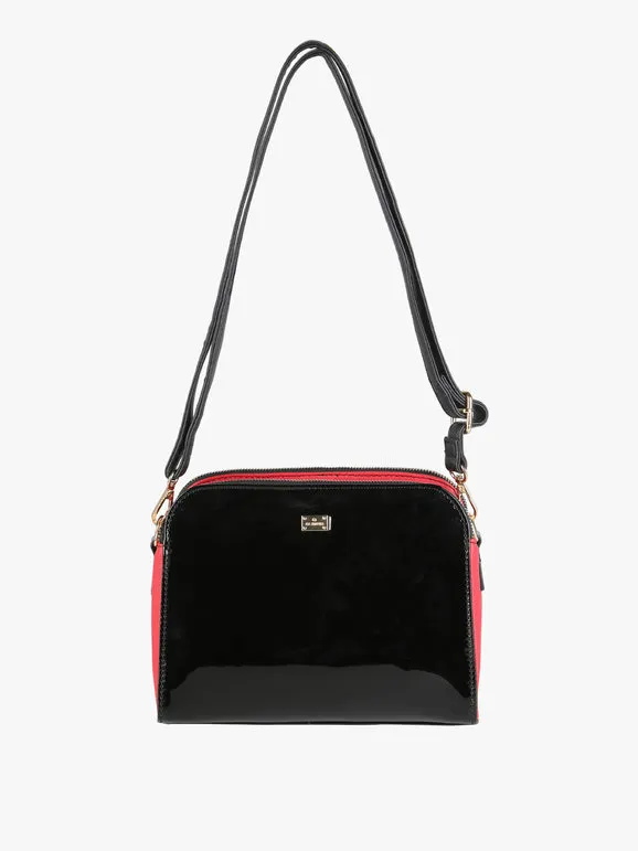 B.Cavalli Bolso bandolera mujer de charol
