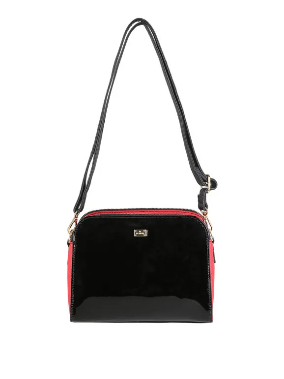 B.Cavalli Bolso bandolera mujer de charol