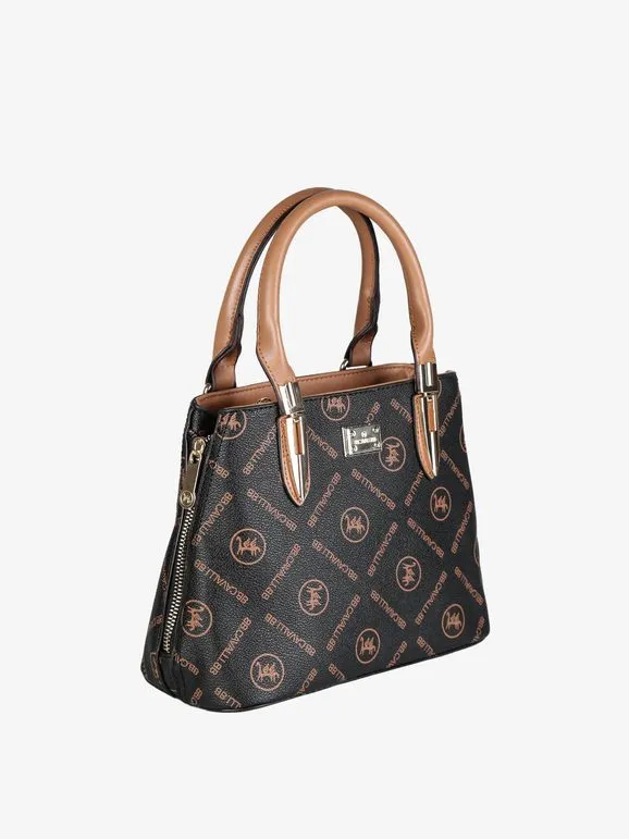 B.Cavalli Bolso tote mini de mujer con escritura